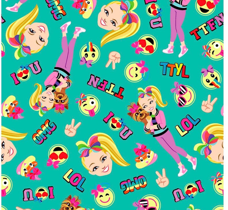 Jojo Siwa 3 Designs Face Mask Triple Layered Pleated and | Etsy