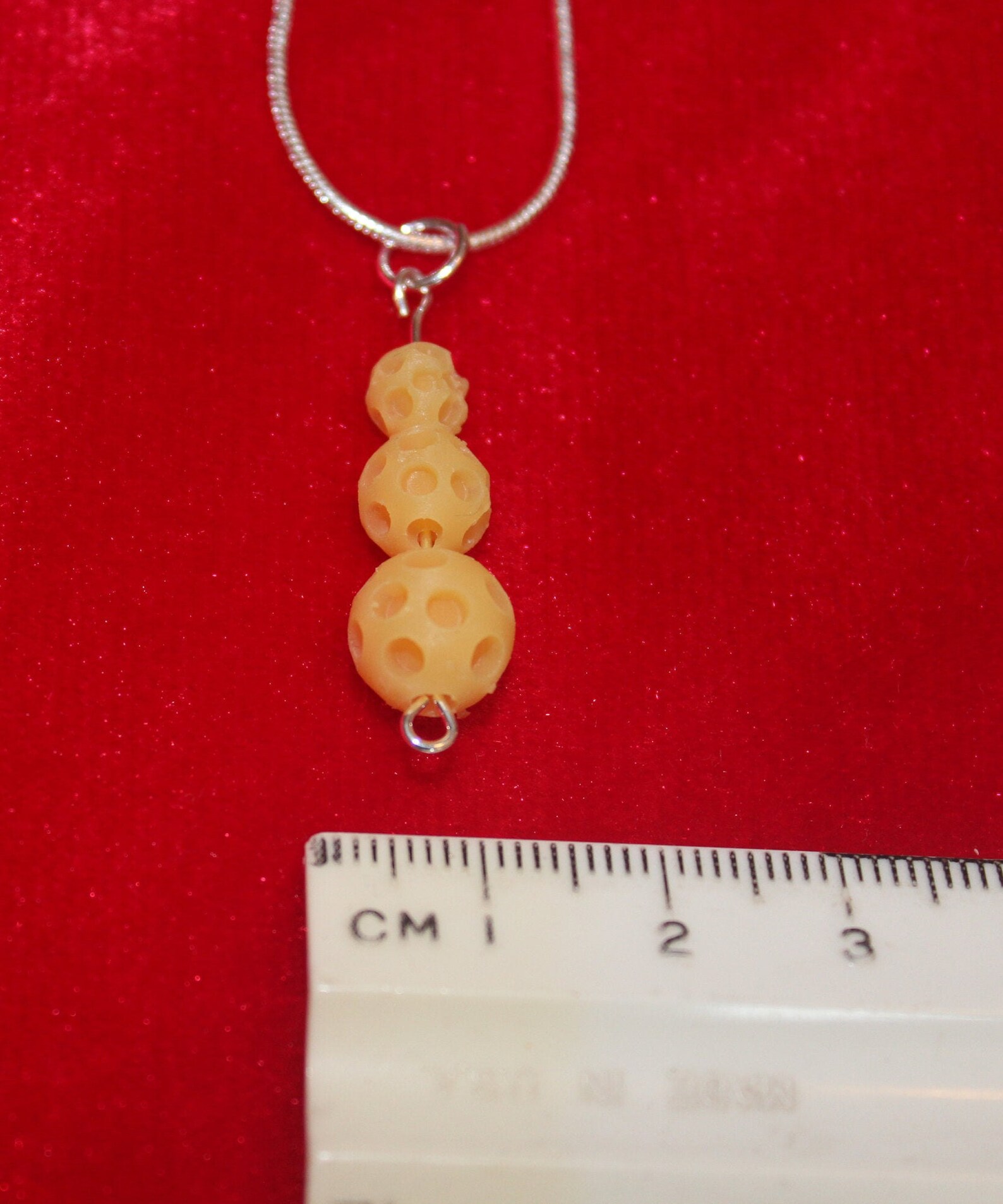 Pickleball Necklace Yellow Tiered Etsy