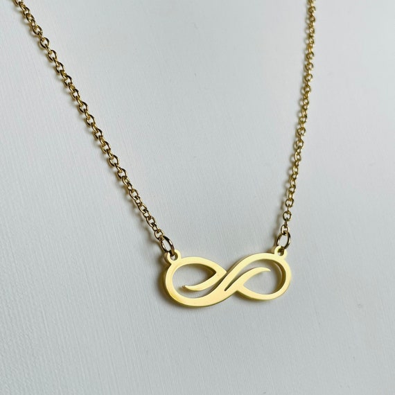 Necklace With Infinity Symbol Infinity Ladies Girls Gift Idea - Etsy