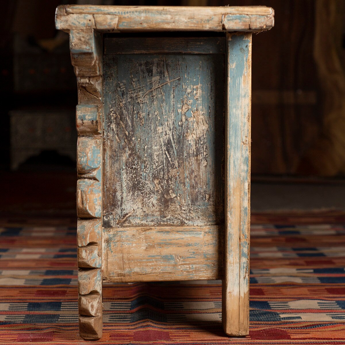 Antiguo gabinete chino tallado en XinJiang | Etsy