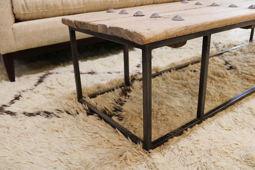 Coffee Table Made From Antique Door Etsy