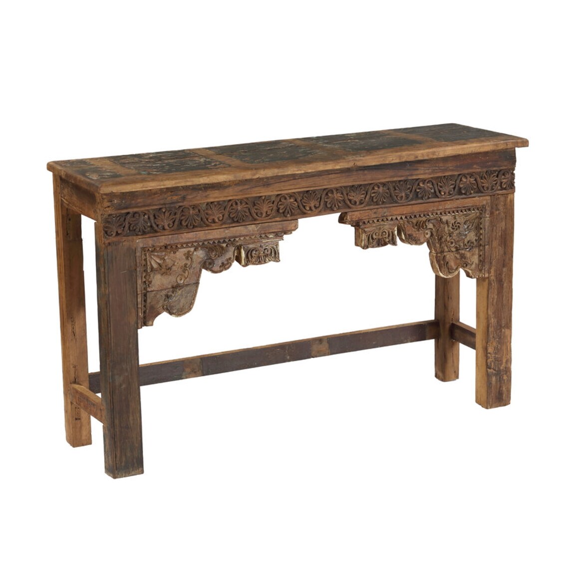 Indian Carved Console Table Etsy