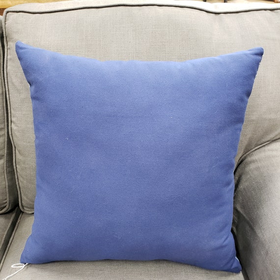Pillow made from Vintage Mali Indigo Fabric Pillow made from Vintage Mali Indigo Fabric