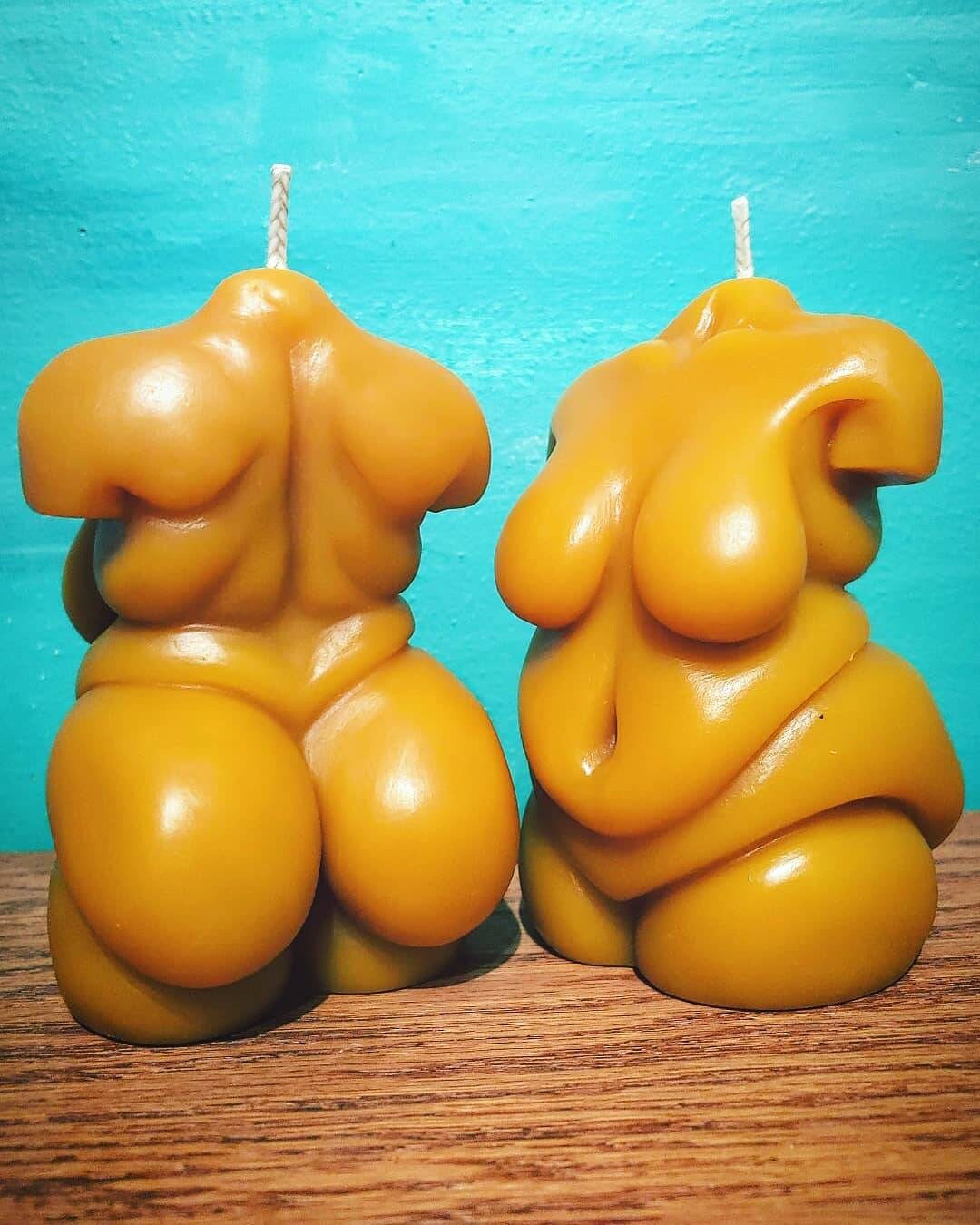 Venus Candle- Pure Beeswax