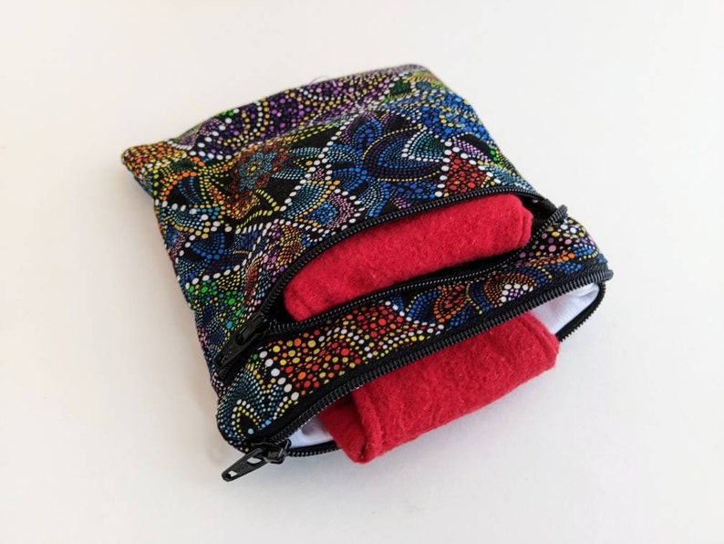 Dual Pocket Wet Bag: Waterproof Cotton Bag - Thumbnail 5