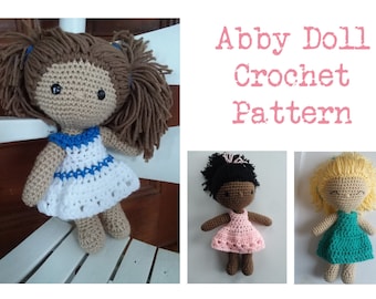 Abby Twelve Inch Baby Doll Amigurumi Muster