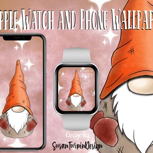 Thanksgiving Apple Watch Face and Iphone matching wallpaper, Apple Watch Face Design in Fall Thanksgiving Theme, Holiday Watch Face Theme