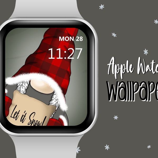 Jultomte med Apple Watch-urtavla: Låt det snöa (digital nedladdning)