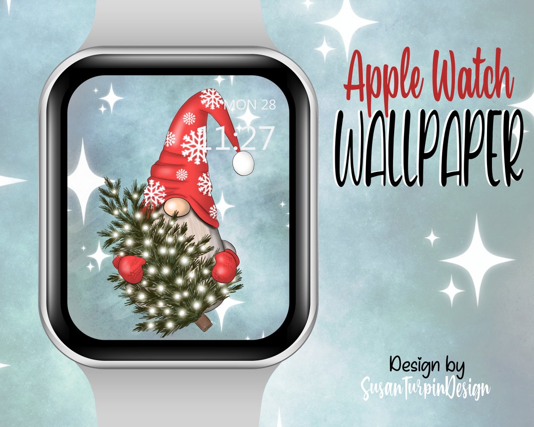 apple watch santa face
