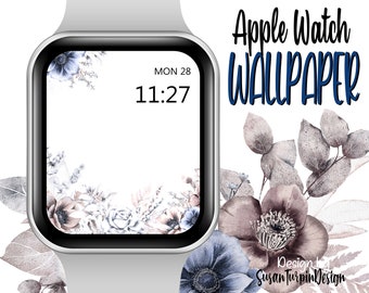 Vintage Floral Apple Watch Wallpaper (Digital Download)