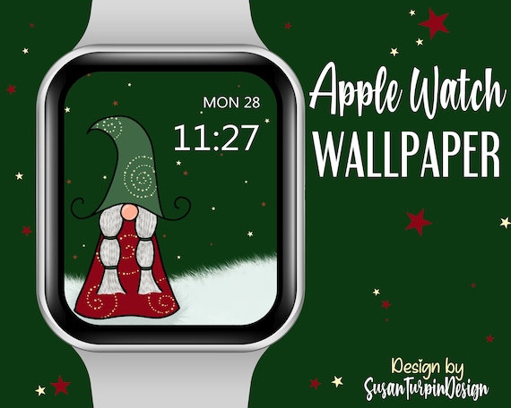 Apple Watch Face Gnome Christmas Wallpaper Apple Watch Face - Etsy Ireland