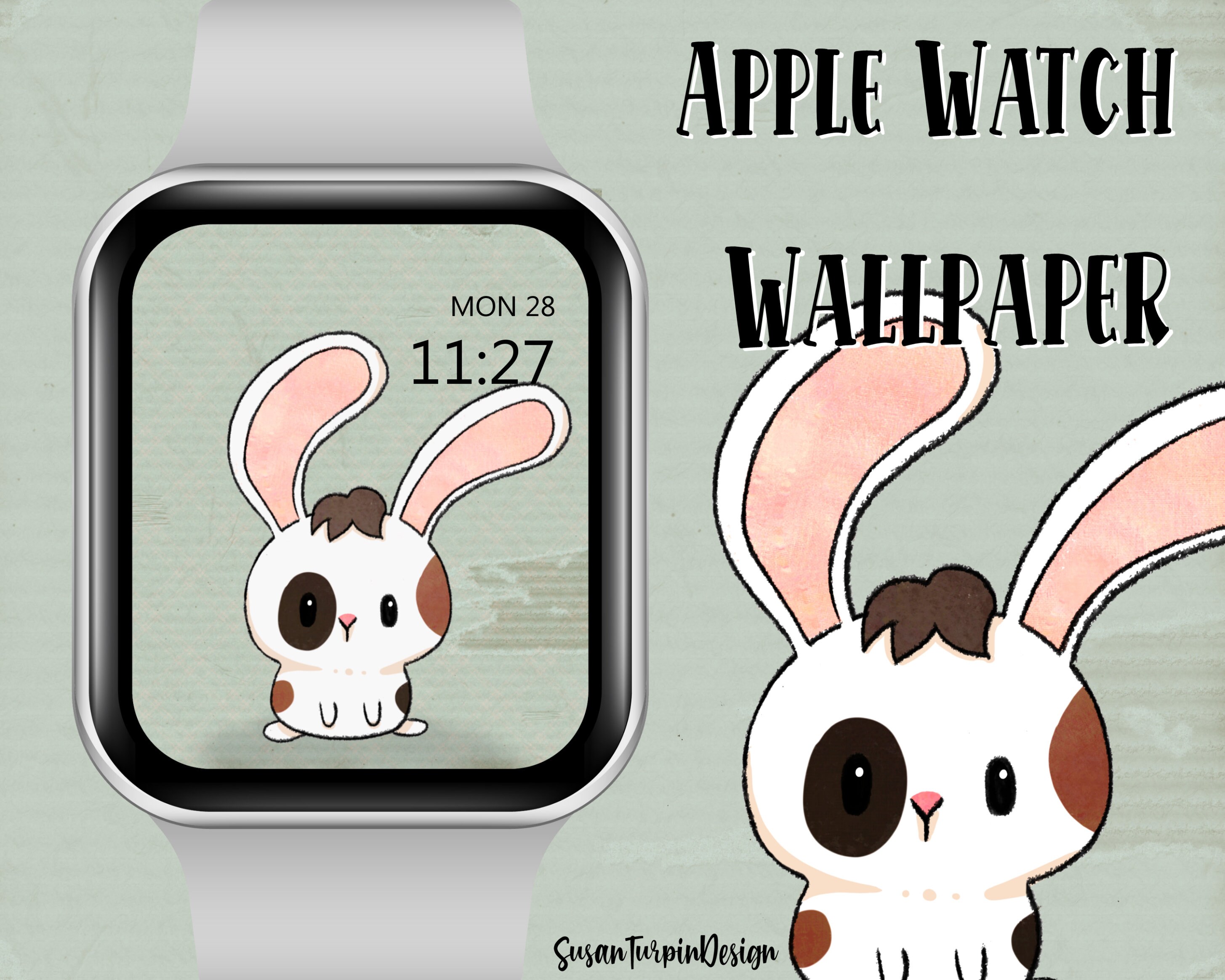 Bunny Apple Watch - Etsy