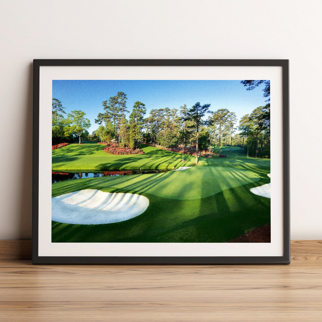 Augusta National Art Print Golf Course Print Golf Course Etsy
