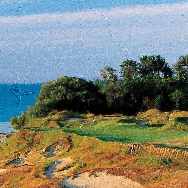 Whistling Straits Art Print Golf Course Print Golf Course Etsy Canada