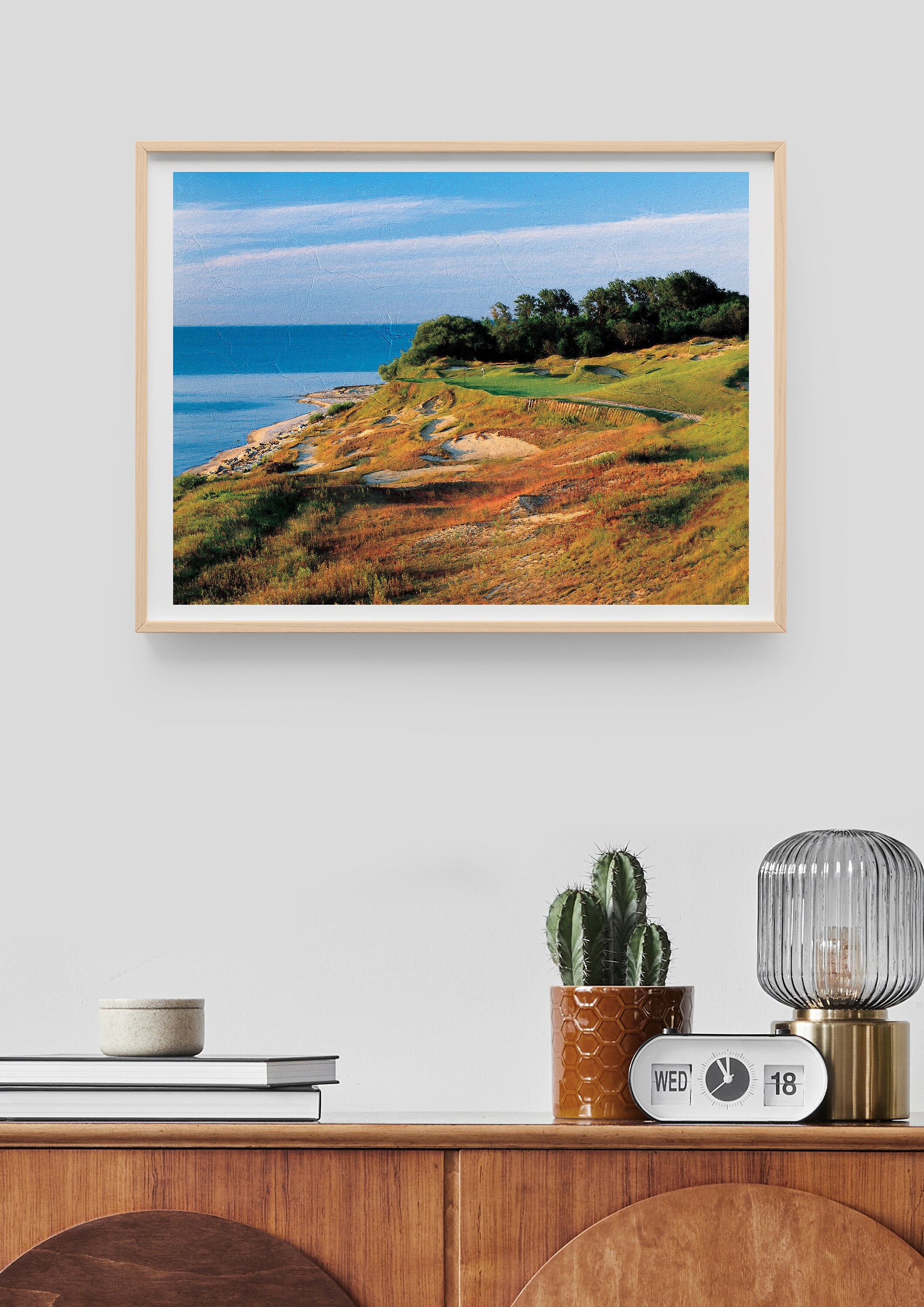 Whistling Straits Art Print Golf Course Print Golf Course Etsy Canada