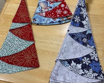 Christmas Tree Napkins Set of 4 - other amounts available