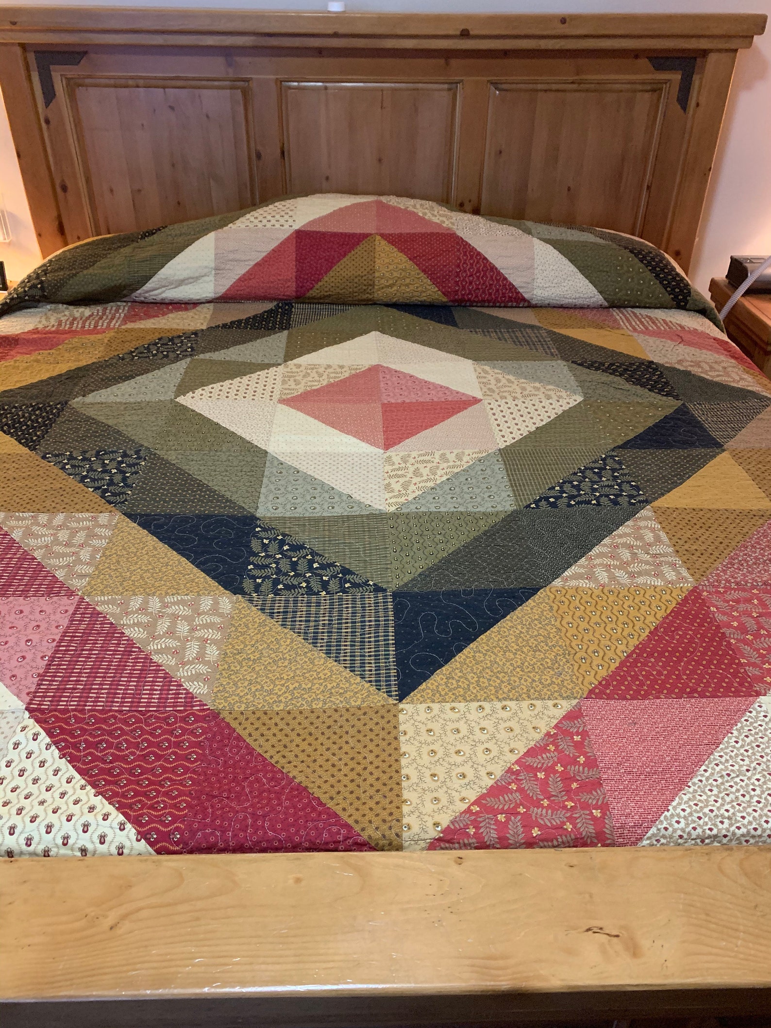 Country Quilt oversized King Etsy