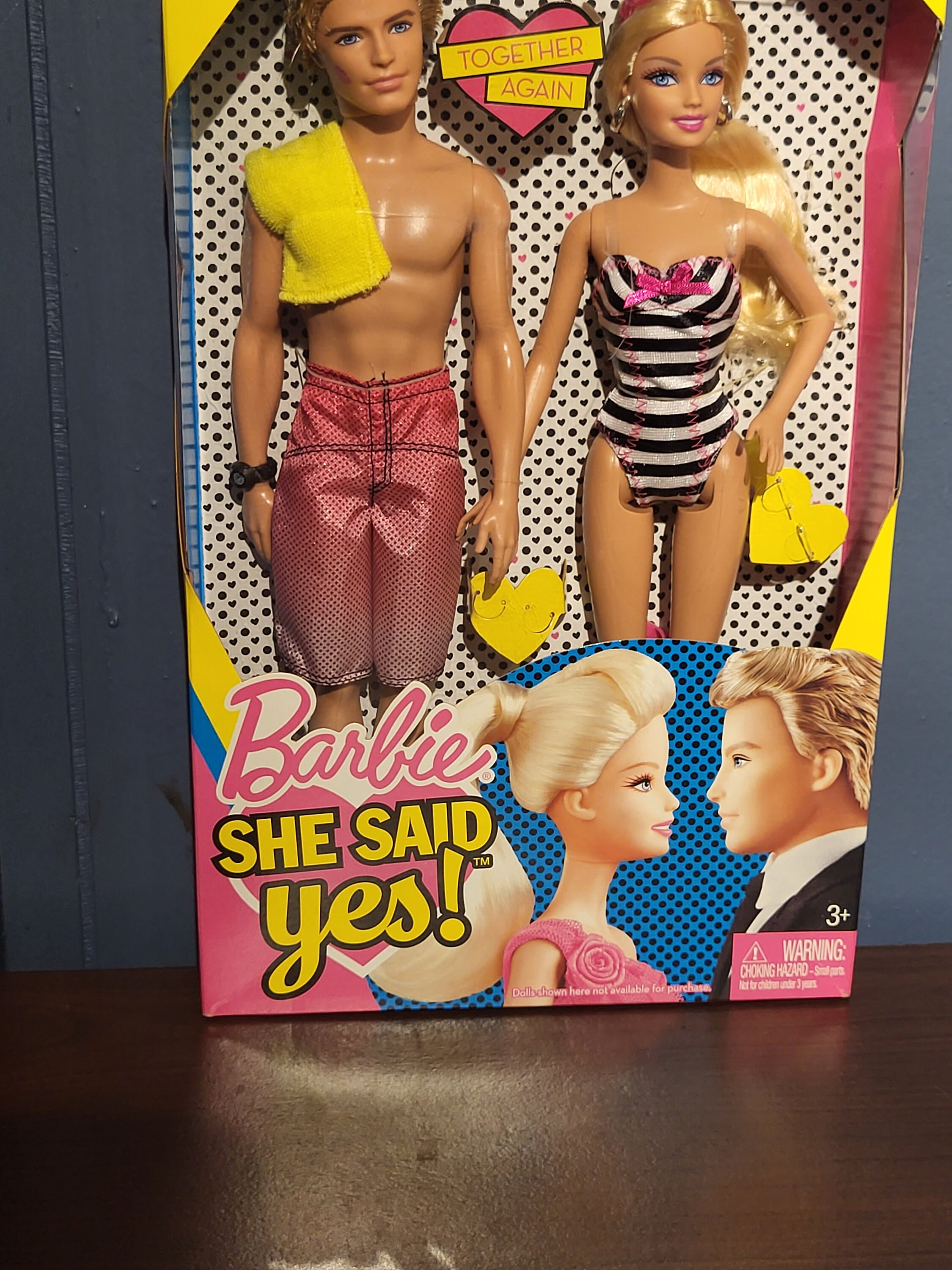 Barbie She Said Yes. Barbie & Ken Together Again - Etsy