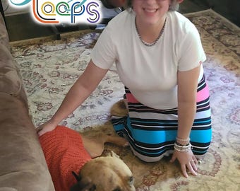 Custom Crochet Dog Sweater | Personalized Dog Sweater | Handmade Dog Gift | Dog Mom Gift | Custom Pet Clothing