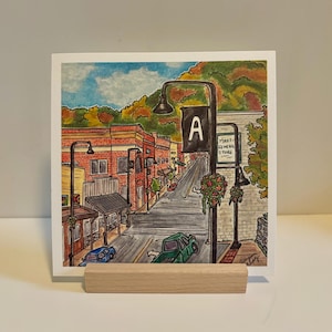 King Street, Boone Print