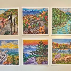 High Country Watercolors | Set of 6 Prints