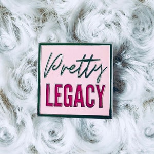 Pretty Legacy geëmailleerde reversspeld