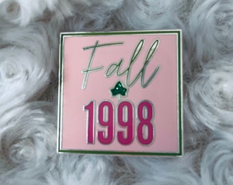 Fall 1998 Silver Star Member Enamel Lapel Pin