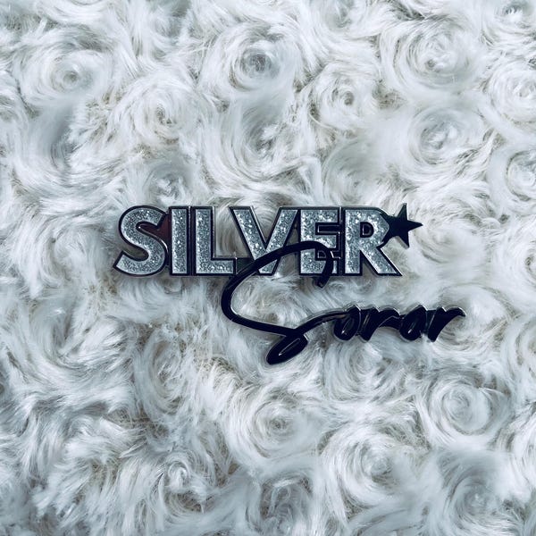 Got that Big Silver Energy Enamel Pin | Silver Star Gift