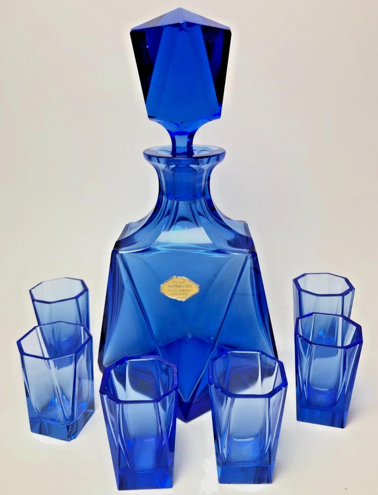 Art Deco Decanters and Glasses