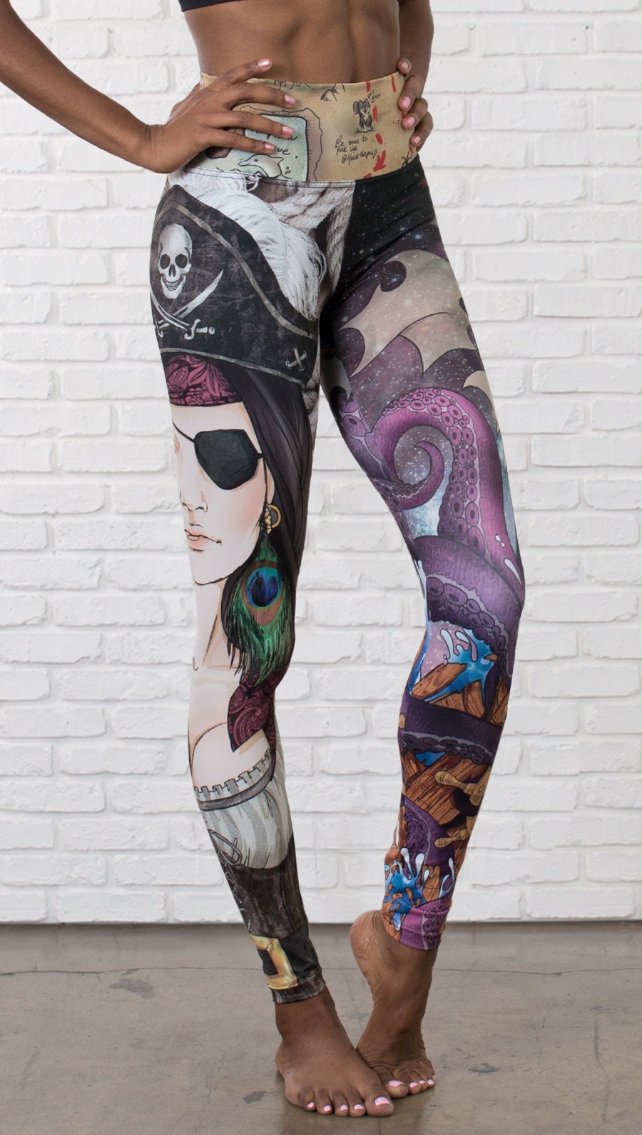 Gearhumans 3D Octopus Full Print Leggings