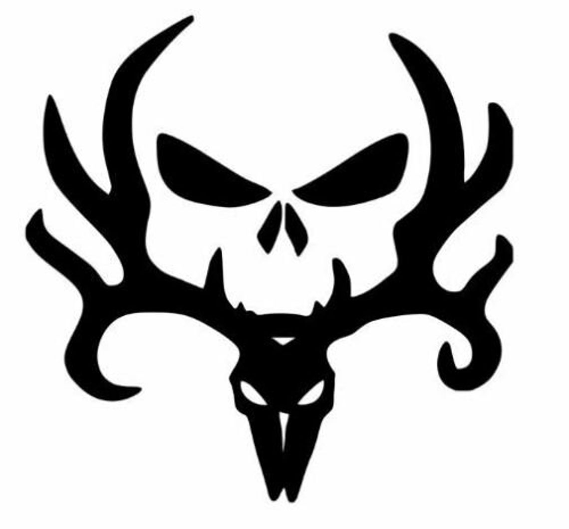 Deer Skull Svg File Cricut Svg Svg Designs Vector Svg - Etsy