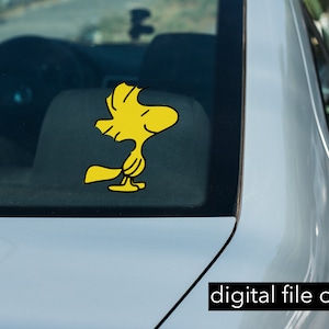 Peanuts Sleeping Snoopy Vinyl Decal Sticker