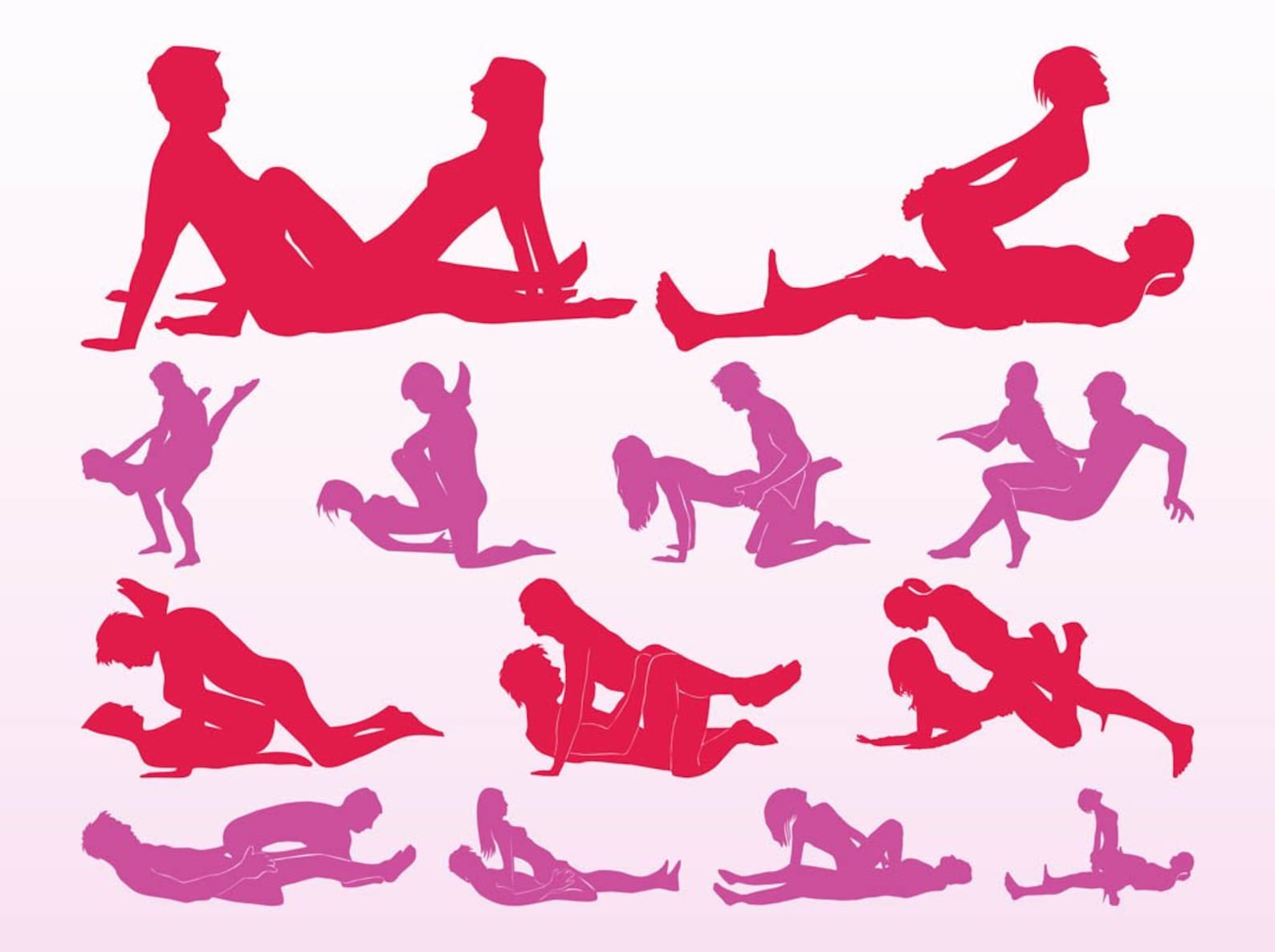 Dessert sex position illustration