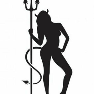 garota do diabo svg, senhora sexy svg clipart
