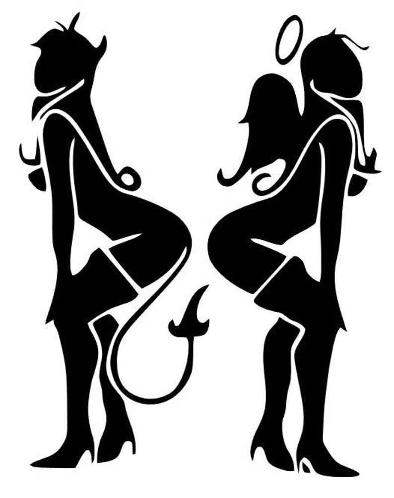 Download Devil girl svg sexy lady svg clipart | Etsy