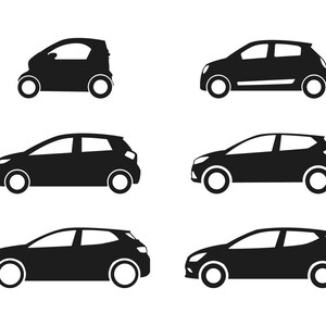 car svg, silhouette cut files,vector files for cricut,