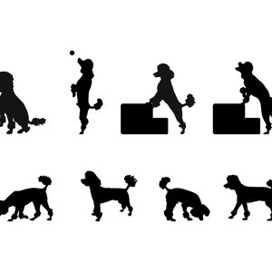 poodle  svg, silhouette cut files,files for cricut,