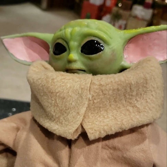 baby yoda silicone doll