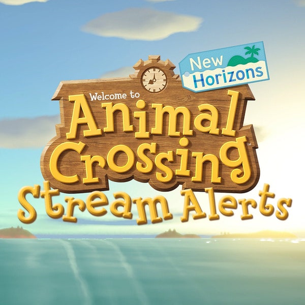 Animal Crossing Themed Stream Alerts