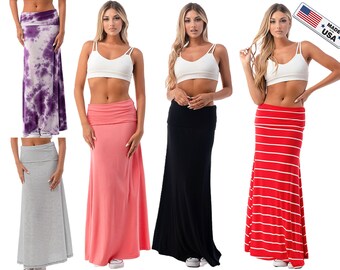 elegant long skirts and tops