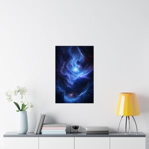 Celestial Vortex - Premium Matte Poster | Cosmic Swirl