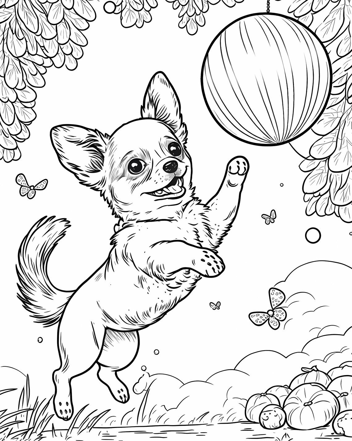 5 Dog Coloring Books Bundle Printable Digital Coloring Books for Kids