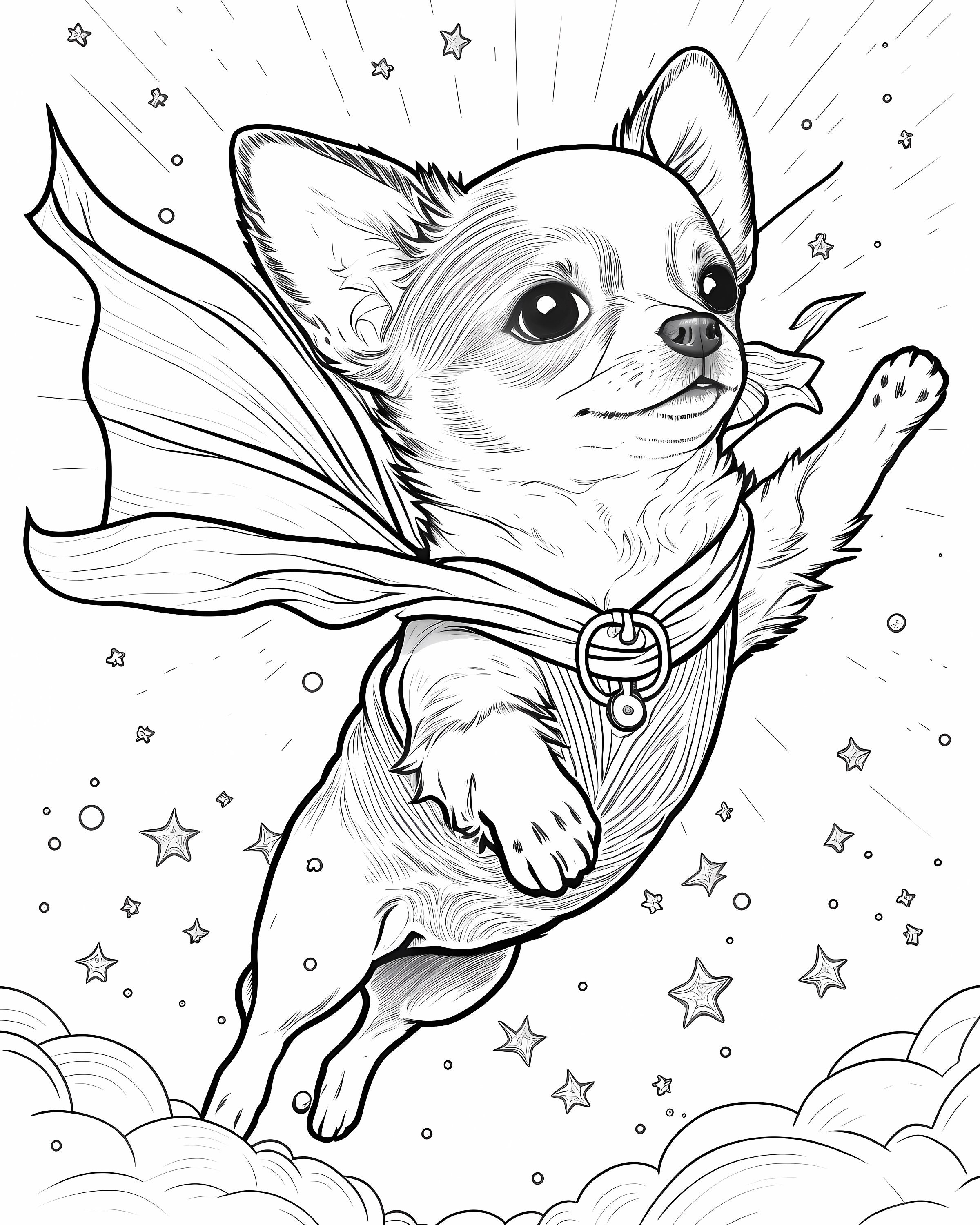 Personalized Dog Breed Coloring Book Chihuahua Golden - Etsy
