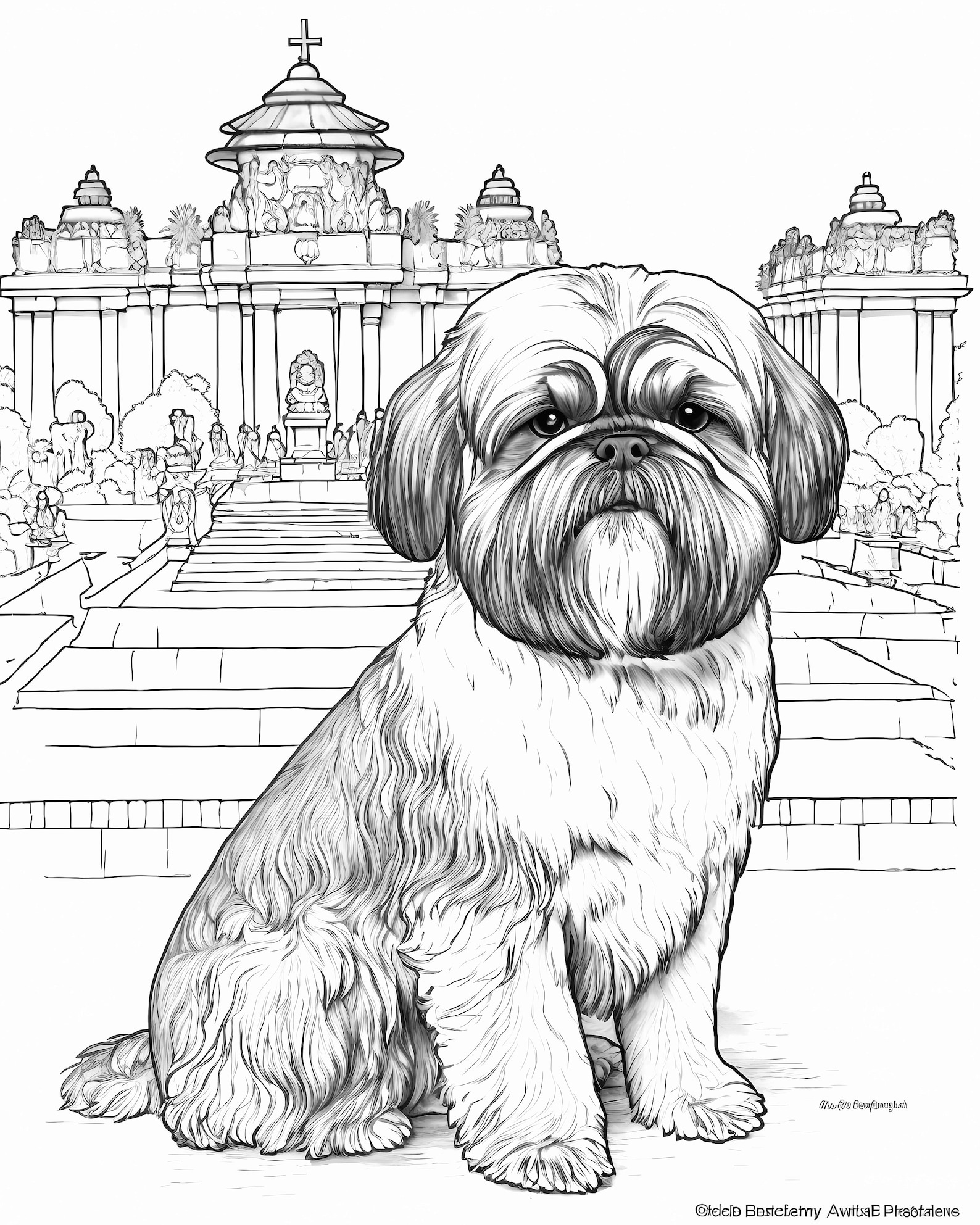 printable-digital-coloring-book-for-kids-and-adults-animal-greyscale