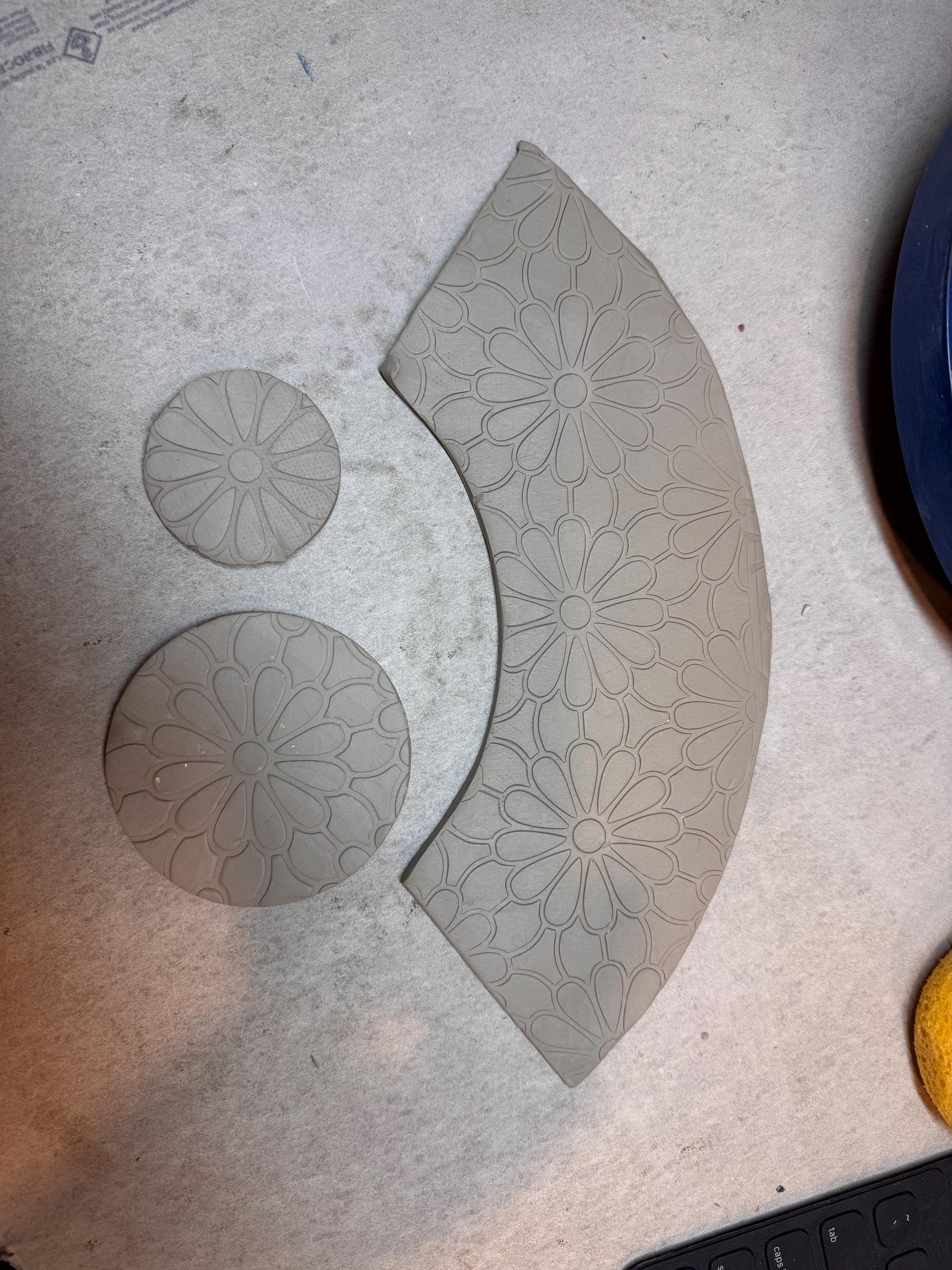Pottery Template Flower Frog Vase: Hand Building Slab Pottery (PDF ...