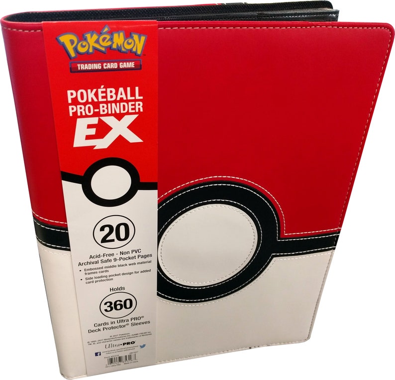 Ultra Pro Premium Pokemon Binders Etsy