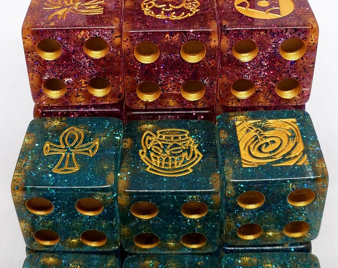 Custom Yugioh Dice Etsy