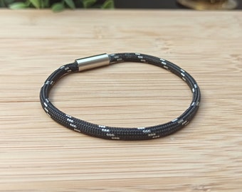 Pulsera Surfbalance cuerda de vela con cierre magnético de acero inoxidable, pulsera de la amistad, minimalista, regalo