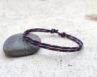 Surfbalance Fine bracelet made of sailing rope, minimalist, paracord, friendship bracelet, surfer, gift, waterproof