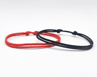 Surfbalance Fine Partner Bracelets Set of 2, Paracord, Minimalist, Sailing Rope, Gift, Friendship Bracelet